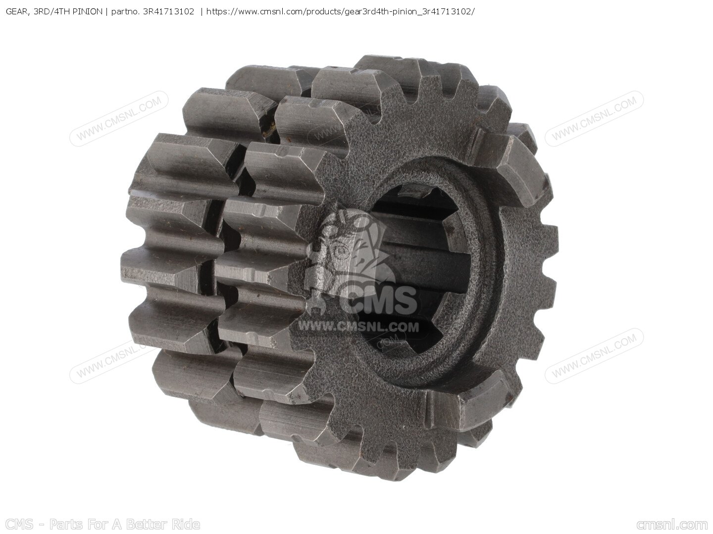 タイヤ M+S &ホイールセット ヤマハTZ250レーサー用 ギアー3rd/4th pinion [23T/25T] 5F7-17131-00