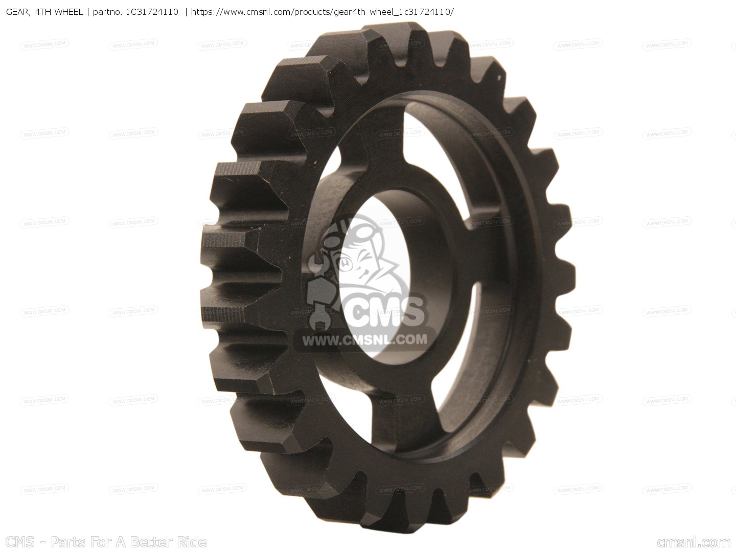 YAMAHA GEAR4サイクル GEAR, 4TH WHEEL for Yamaha - order at CMSNL