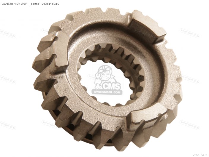 Suzuki GEAR,5TH DRIVEN 2435145G10