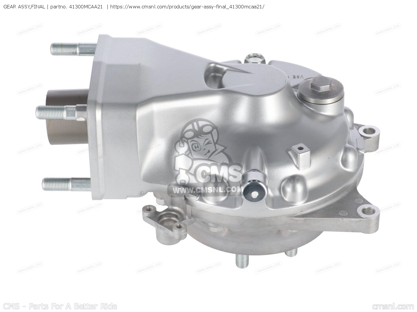 41300MCAA21: GEAR ASSY,FINAL Honda - buy the 41300-MCA-A21 at CMSNL
