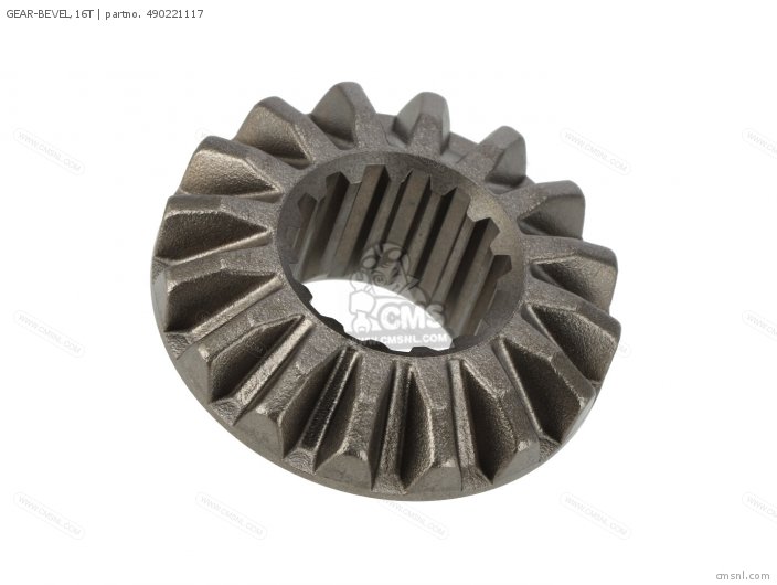 Kawasaki GEAR-BEVEL,16T 490221117