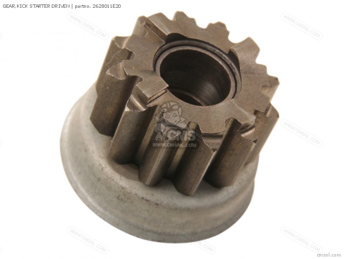 Suzuki GEAR,KICK STARTER DRIVEN 2628011E20