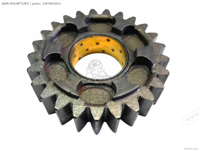 Honda GEAR,M/SHAFT(25T) 23470422010 Honda GEAR,M/SHAFT(25T) 23470422010