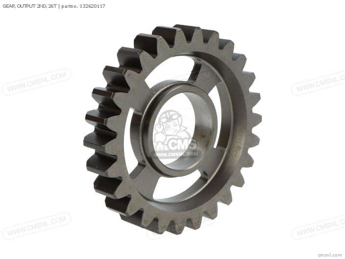 Kawasaki GEAR,OUTPUT 2ND,26T 132620117 Kawasaki GEAR,OUTPUT 2ND,26T 132620117