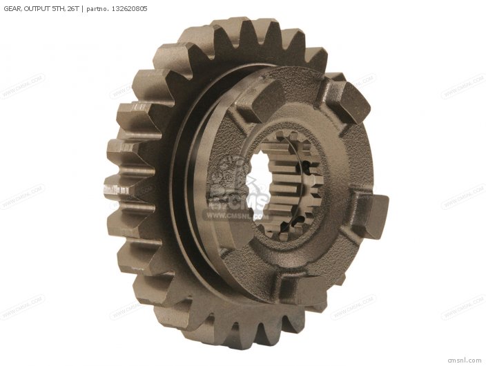 Kawasaki GEAR,OUTPUT 5TH,26T 132620805