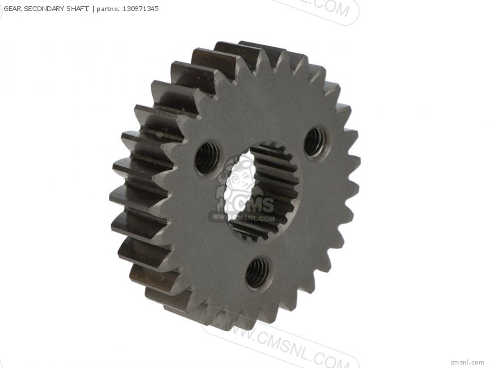 Kawasaki GEAR,SECONDARY SHAFT, 130971345 Kawasaki GEAR,SECONDARY SHAFT, 130971345
