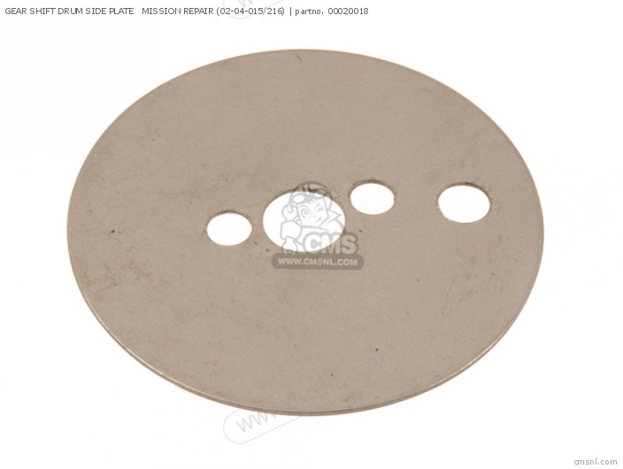 Takegawa GEAR SHIFT DRUM SIDE PLATE   MISSION REPAIR (02-04-015/216) 00020018