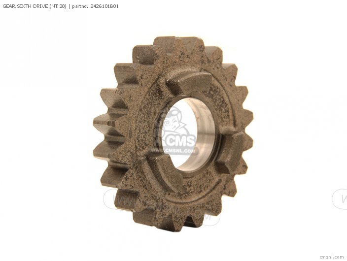 Suzuki GEAR,SIXTH DRIVE (NT:20) 2426101B01 Suzuki GEAR,SIXTH DRIVE (NT:20) 2426101B01