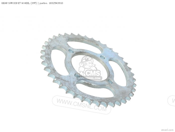 Yamaha GEAR SPROCKET WHEEL (39T) 1832543910