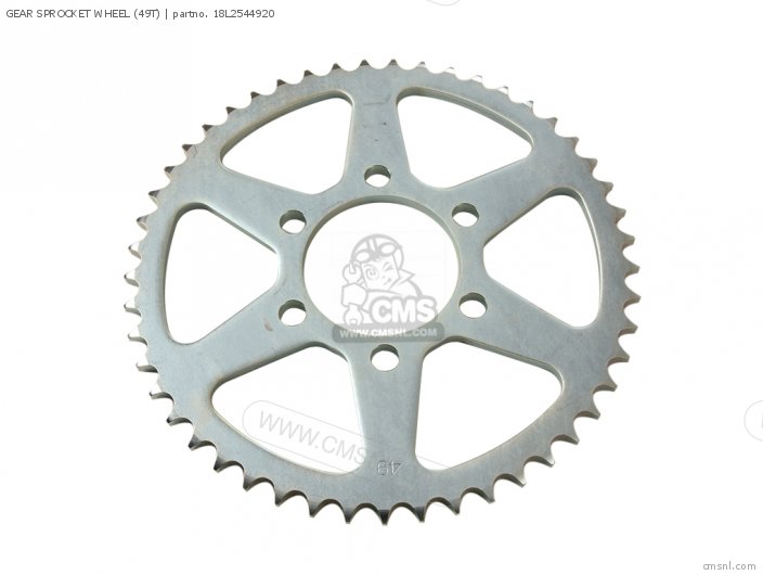 Yamaha GEAR SPROCKET WHEEL (49T) 18L2544920