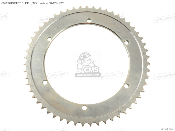 Yamaha GEAR SPROCKET WHEEL (55T) 3GW2545520