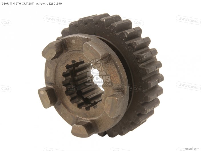 Kawasaki GEAR,T/M 5TH OUT 28T 132601890