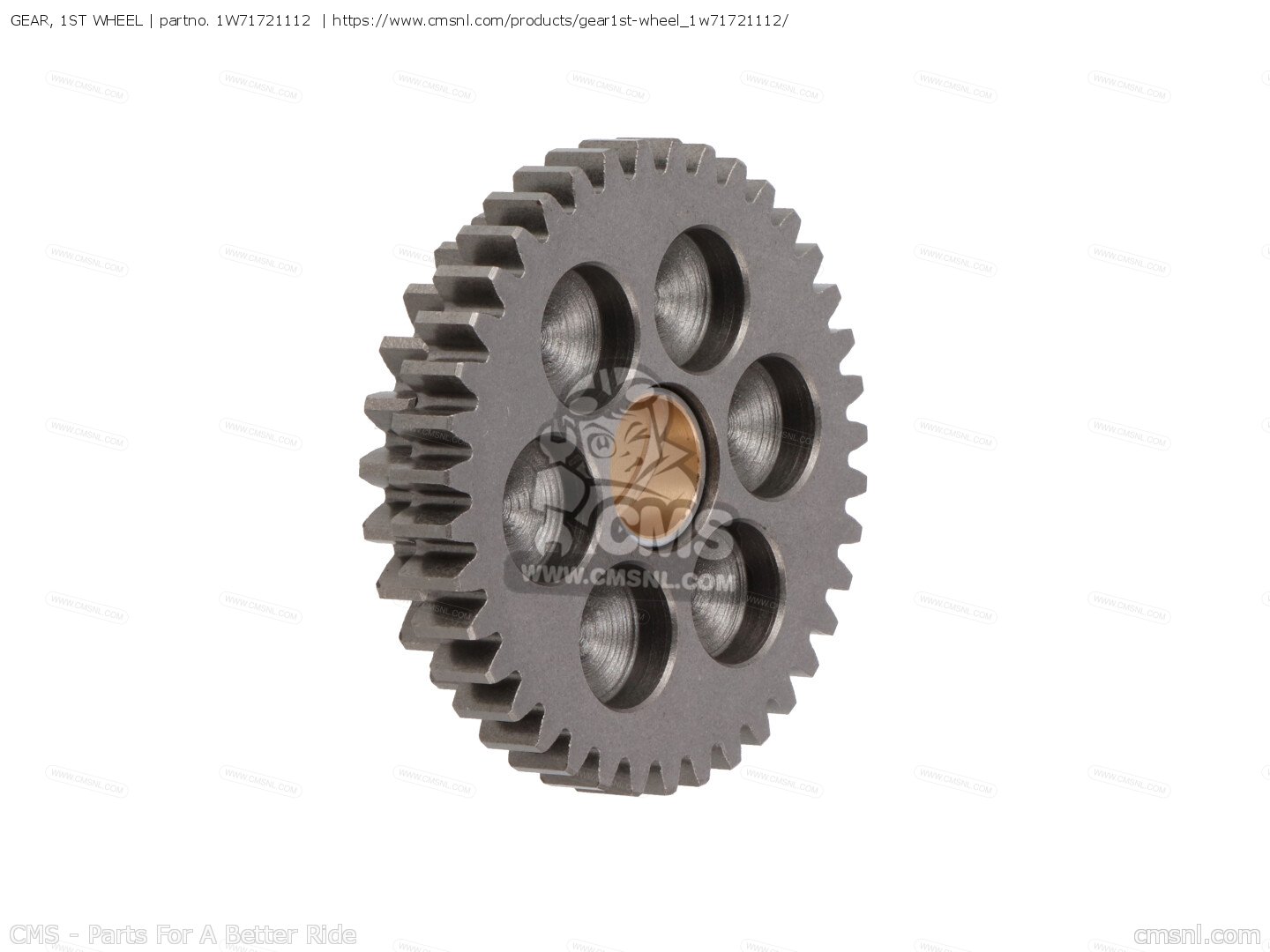 GEAR, 1ST WHEEL for PW80 2002 4BCC SPAIN 1A4BC-300E1 - order at CMSNL