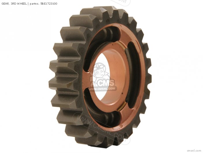 GEAR, 3RD WHEEL for YZ250 1999 5CU2 ITALY 295CU100E3 order at CMSNL