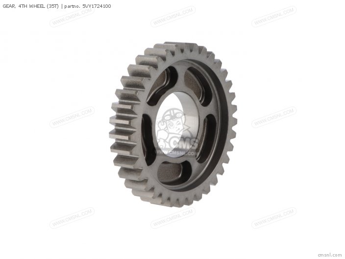 Yamaha GEAR, 4TH WHEEL (35T) 5VY1724100 Yamaha GEAR, 4TH WHEEL (35T) 5VY1724100