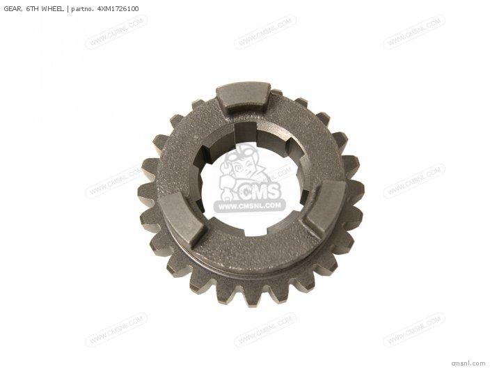 Yamaha GEAR, 6TH WHEEL 4XM1726100