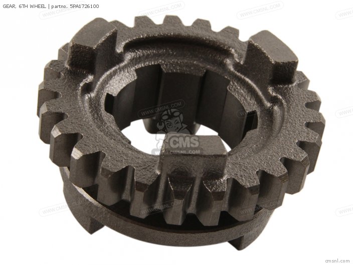 GEAR, 6TH WHEEL for YZ85 2005 5PAA EUROPE 1D5PA100E1 order at CMSNL