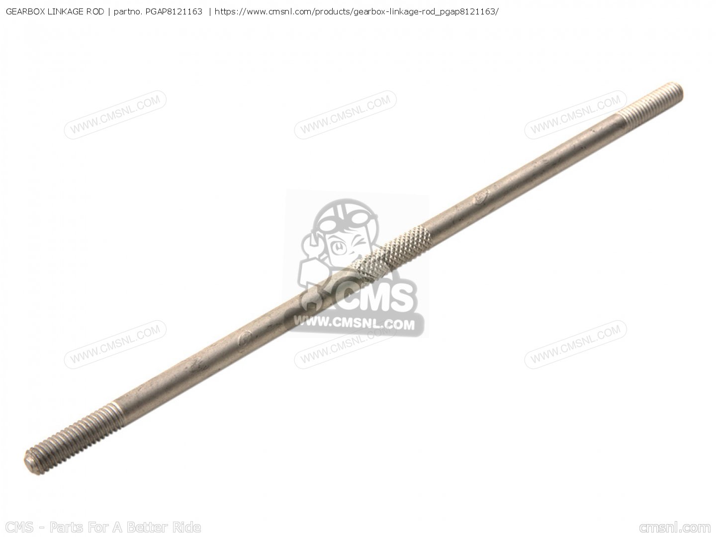 PGAP8121163 Gearbox Linkage Rod Piaggio Group buy the AP8121163 at CMSNL