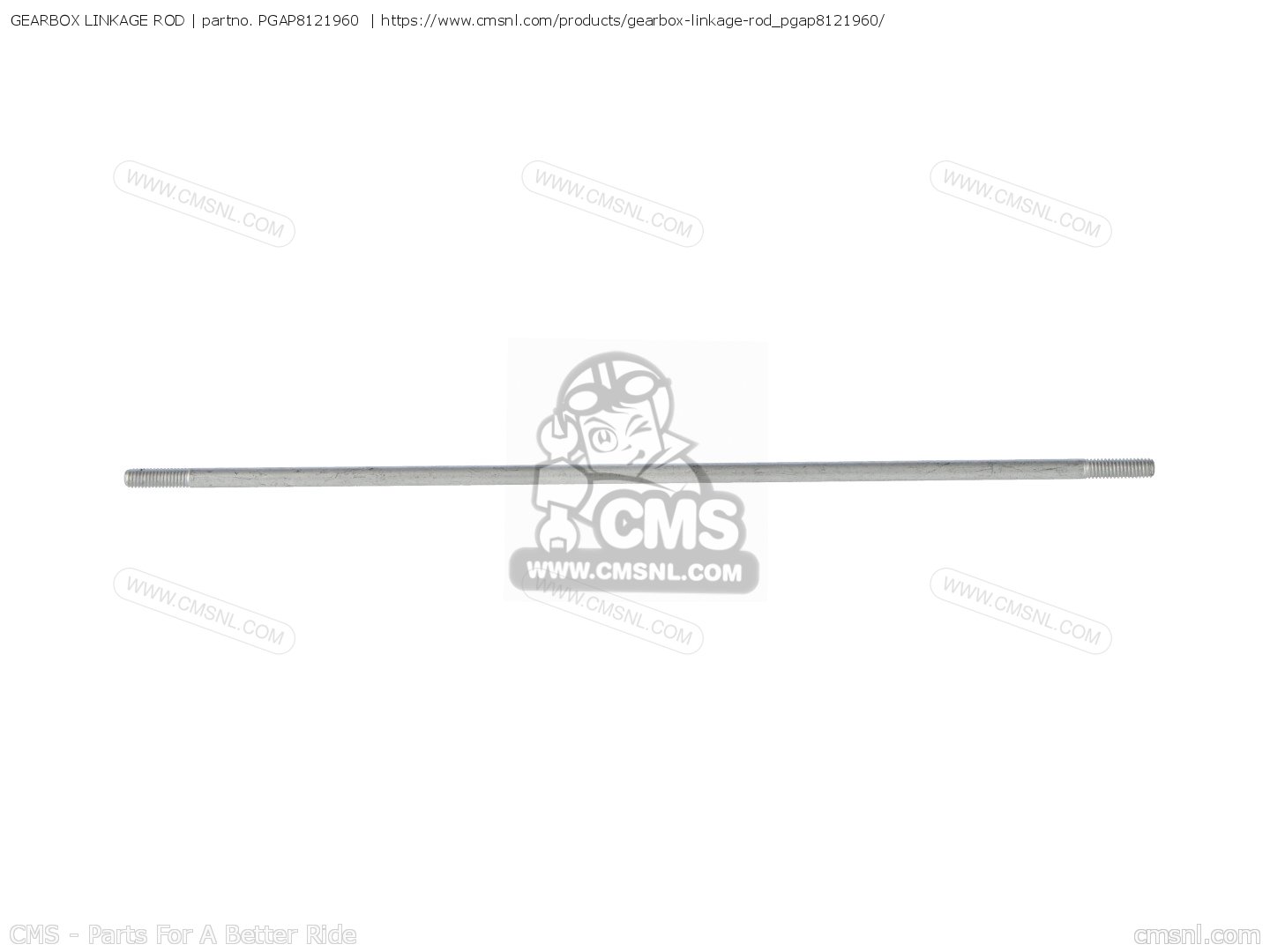 PGAP8121960 Gearbox Linkage Rod Piaggio Group buy the AP8121960 at CMSNL