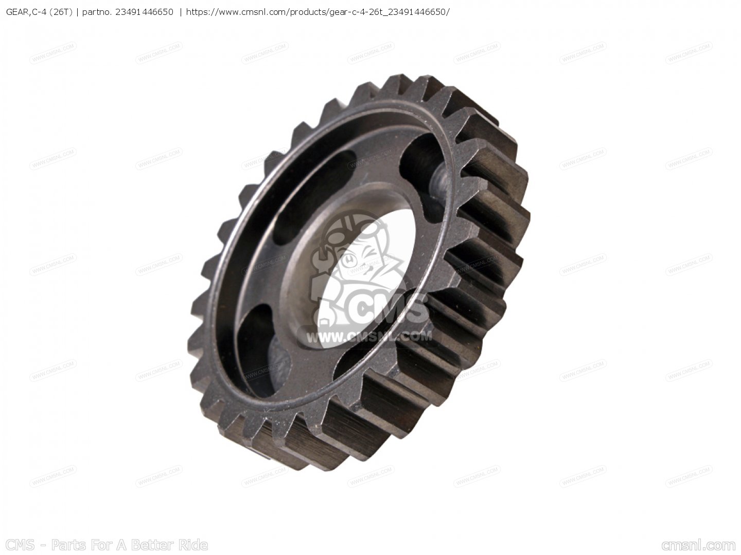 23491446650: Gear,c-4 (26t) Honda - buy the 23491-446-650 at CMSNL
