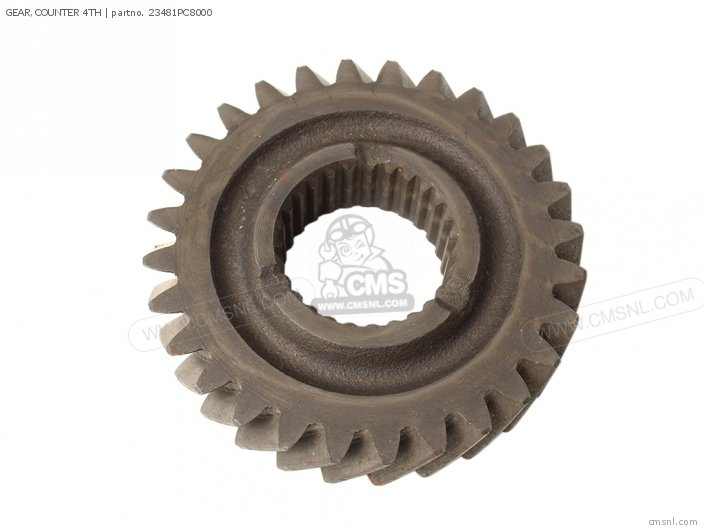 23481PC8000: GEAR,COUNTER 4TH Honda - buy the 23481-PC8-000 at CMSNL