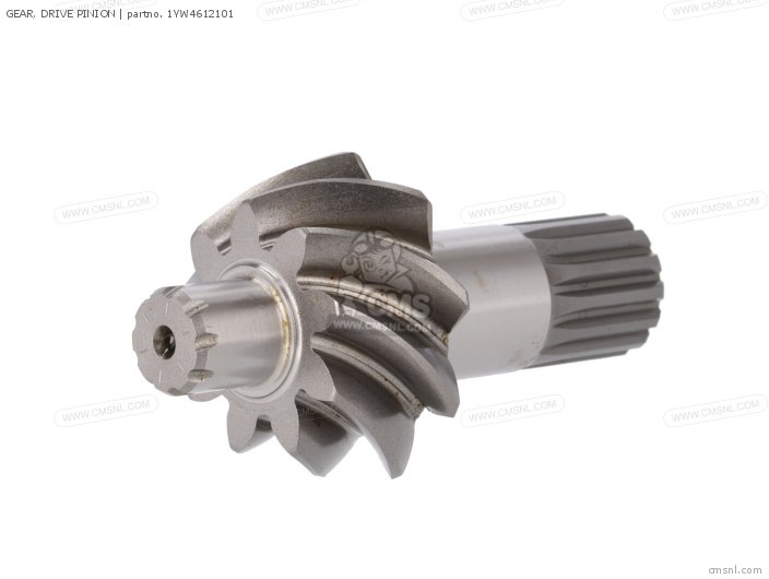 1YW4612101 Gear, Drive Pinion Yamaha buy the 1YW461210100 at CMSNL