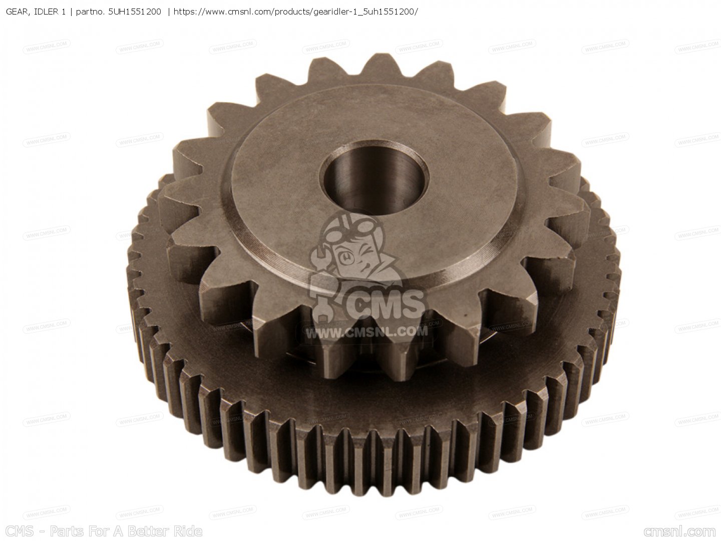 5UH1551200: Gear, Idler 1 Yamaha - buy the 5UH-15512-00-00 at CMSNL