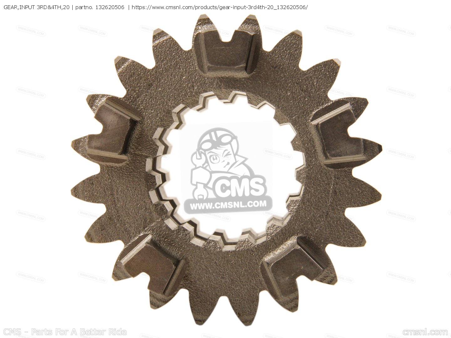 132620506: GEAR,INPUT 3RD&4TH,20 Kawasaki - buy the 13262