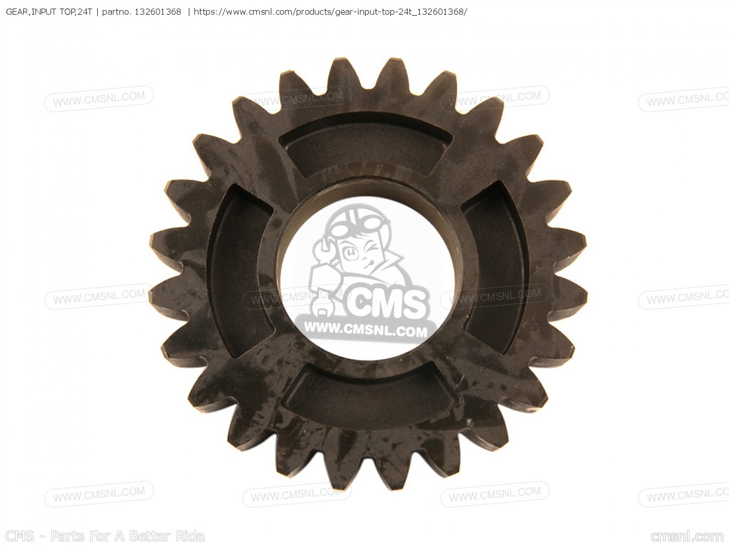 GEAR,INPUT TOP,24T for Kawasaki - order at CMSNL