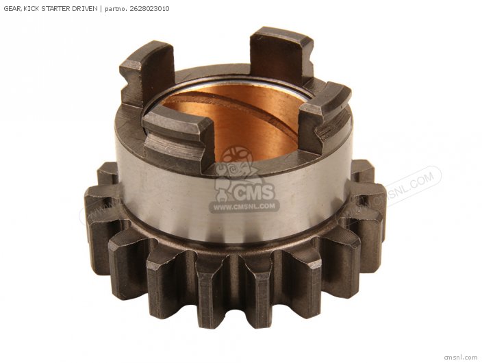 GEAR,KICK STARTER DRIVEN for TS125 1971 1972 (R) (J) USA (E03) order at CMSNL