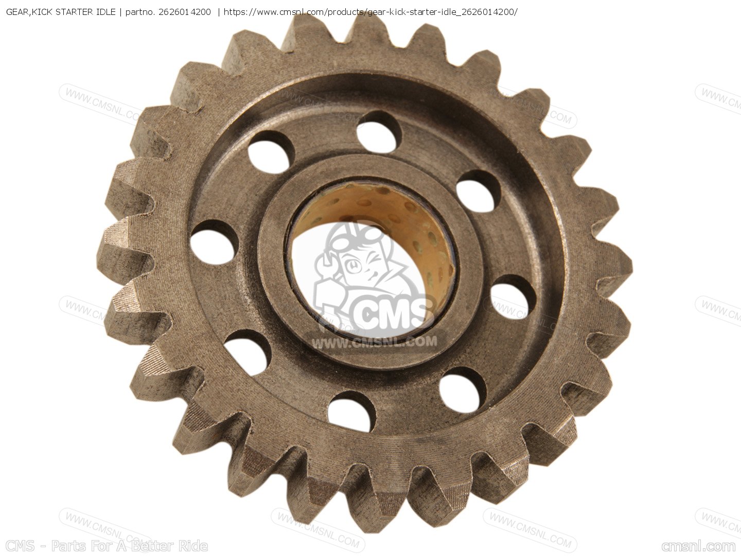 2626014200: GEAR,KICK STARTER IDLE Suzuki - buy the 26260