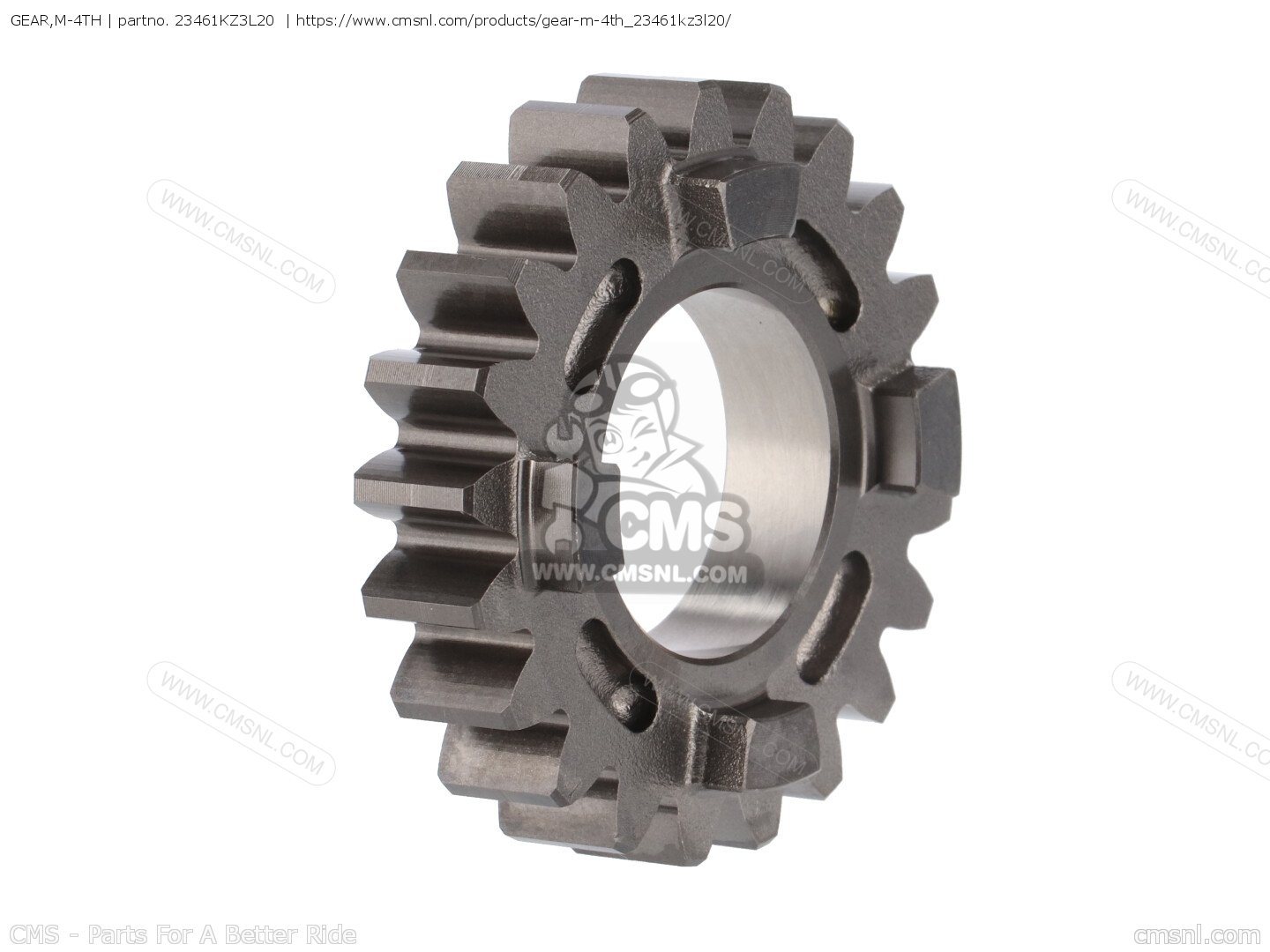 23461KZ3L20: GEAR,M-4TH Honda - buy the 23461-KZ3-L20 at CMSNL