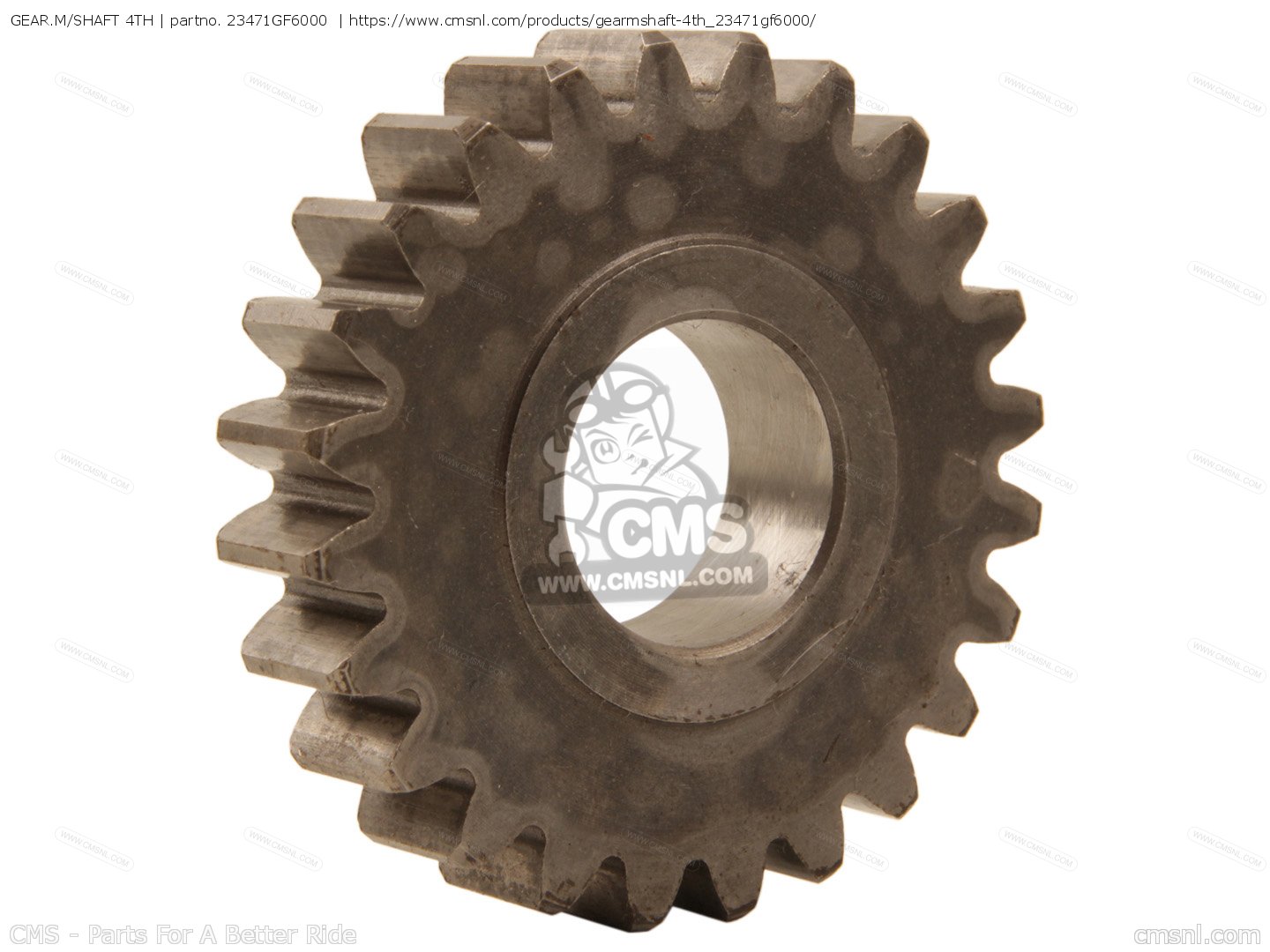 HONDA ホンダ純正部品 GEAR.M/SHAFT 4TH 23471-GF6-000 Factory BGF