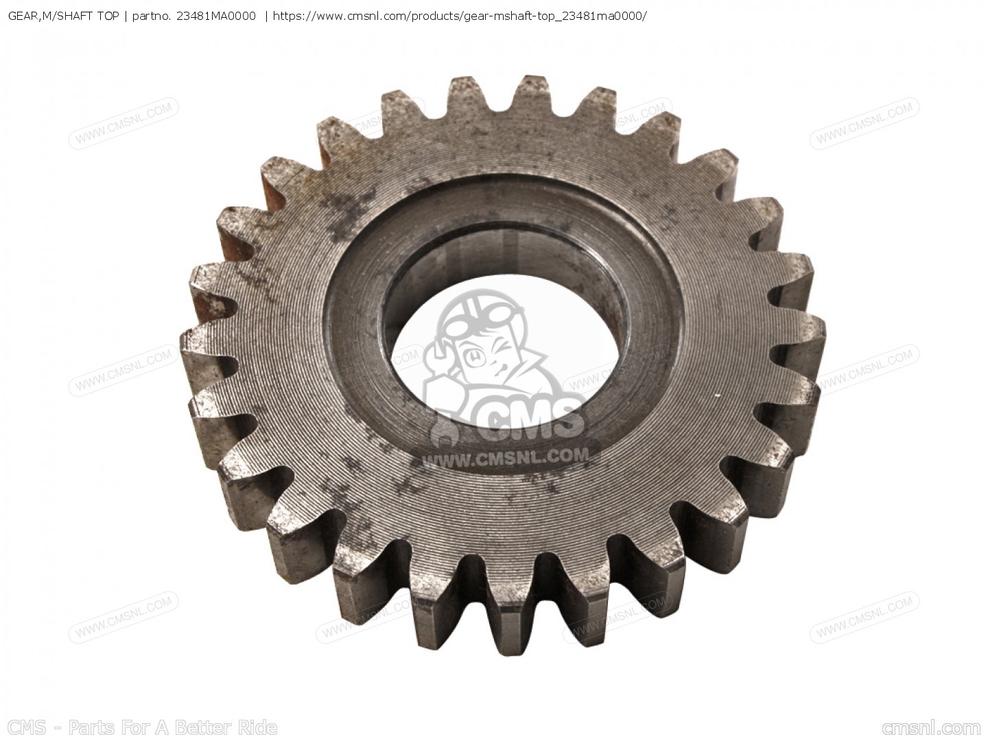 23481MA0000 Gear,m/shaft Top Honda buy the 23481MA0000 at CMSNL