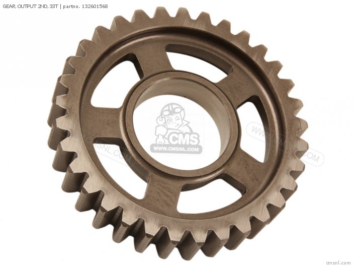 【ラッピング不可】 GEAR,OUTPUT 2ND,33T for Kawasaki - order at CMSNL ジャケット・アウター