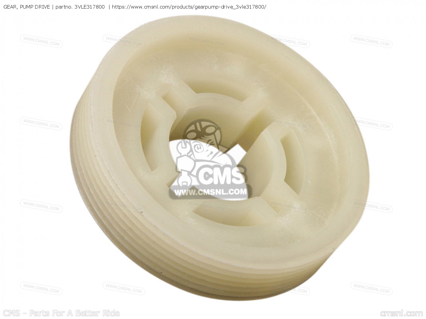 3VLE317800 Gear, Pump Drive Yamaha buy the 3VLE317800 at CMSNL
