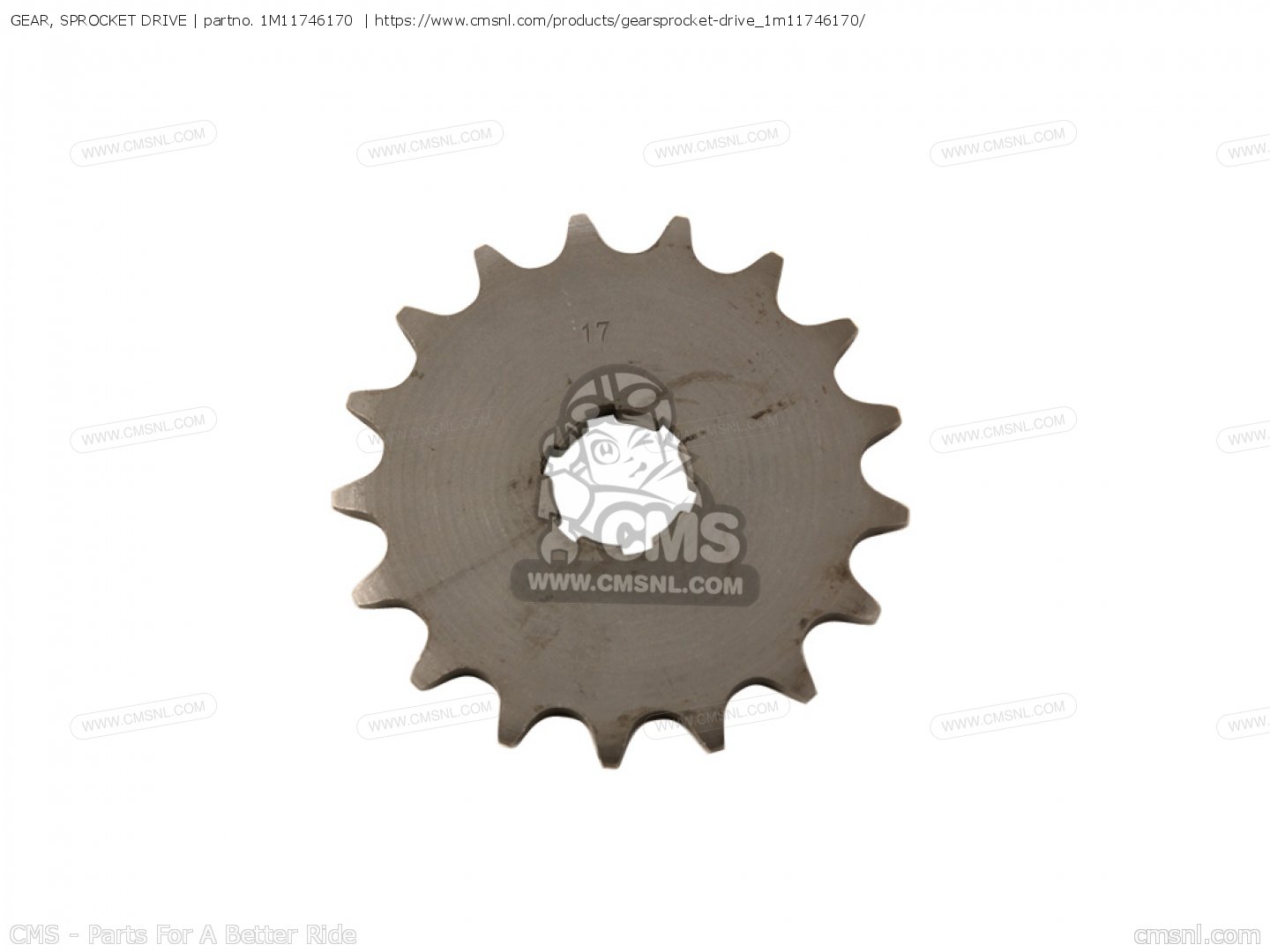 GEAR, SPROCKET DRIVE for RD350F 1985 57V EUROPE 2557V300E1 order at
