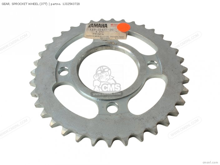 GEAR, SPROCKET WHEEL (37T) for XS400S 1981 USA order at CMSNL