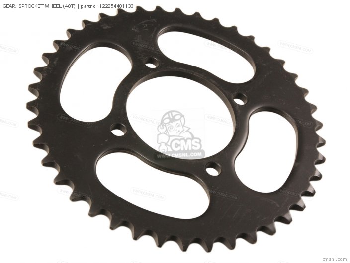 Yamaha GEAR, SPROCKET WHEEL (40T) 122254401133 Yamaha GEAR, SPROCKET WHEEL (40T) 122254401133