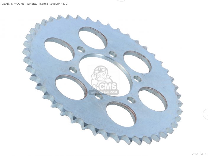 2482544510 Gear Sprocket Wheel Yamaha Buy The 248 25445 10 00 At Cmsnl 4085