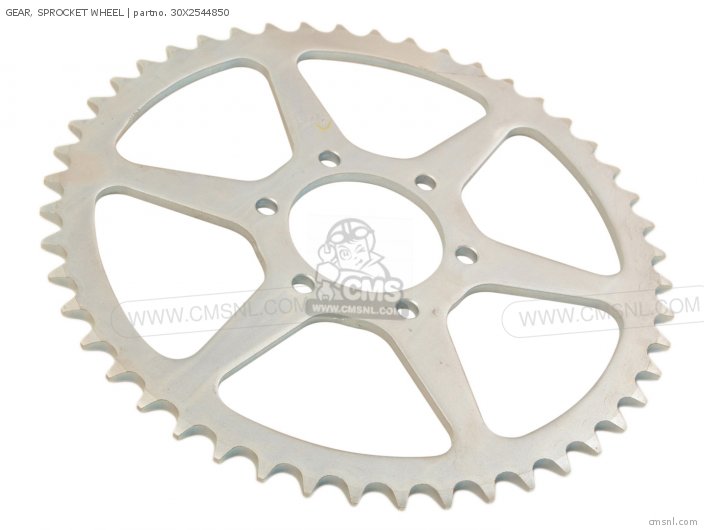 Yamaha GEAR, SPROCKET WHEEL 30X2544850