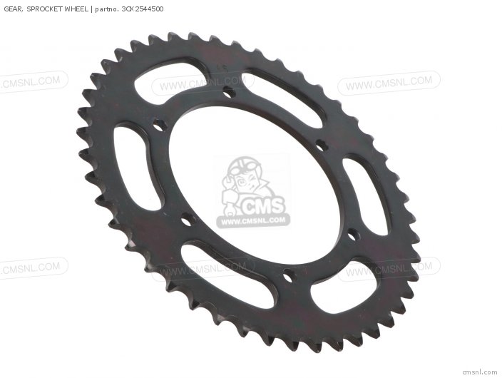 Yamaha GEAR, SPROCKET WHEEL 3CK2544500