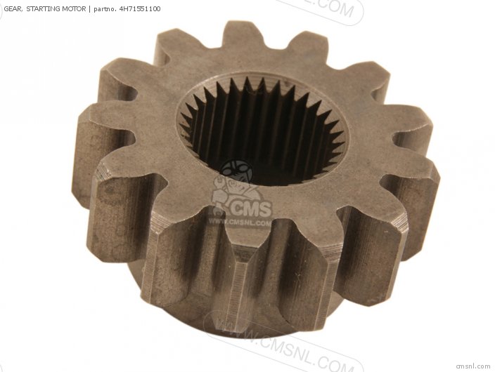 Yamaha GEAR, STARTING MOTOR 4H71551100