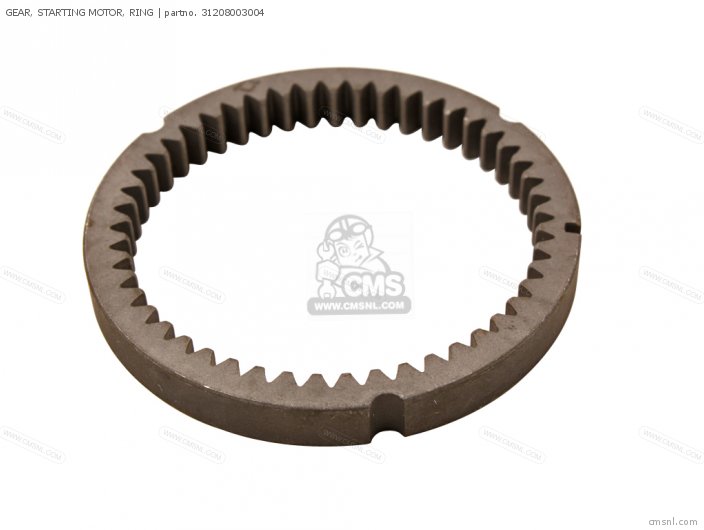 Honda GEAR, STARTING MOTOR, RING 31208003004