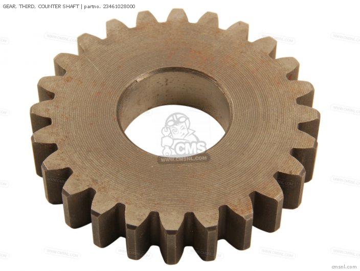 Honda GEAR, THIRD, COUNTER SHAFT 23461028000