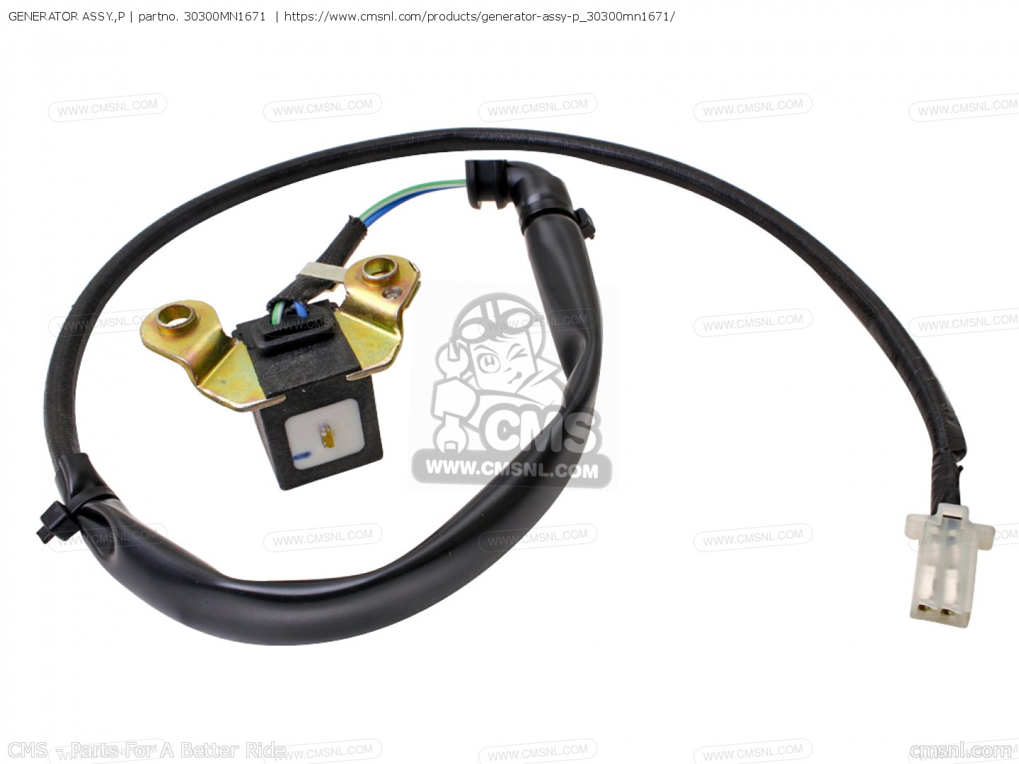 30300MN1671 Generator Assy.,p Honda buy the 30300MN1671 at CMSNL