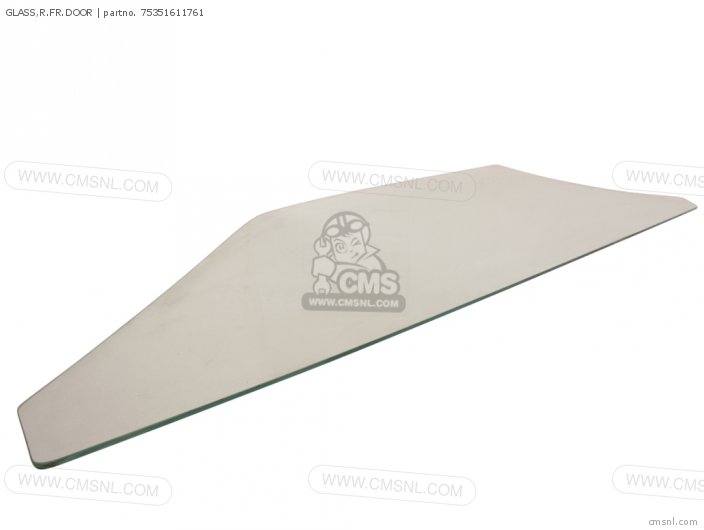 Honda GLASS,R.FR.DOOR 75351611761 Honda GLASS,R.FR.DOOR 75351611761