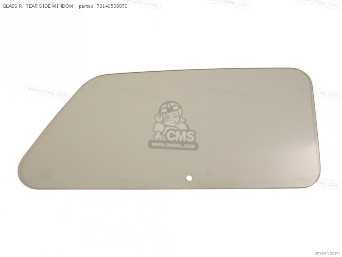 Honda GLASS R, REAR SIDE WINDOW 73140538070