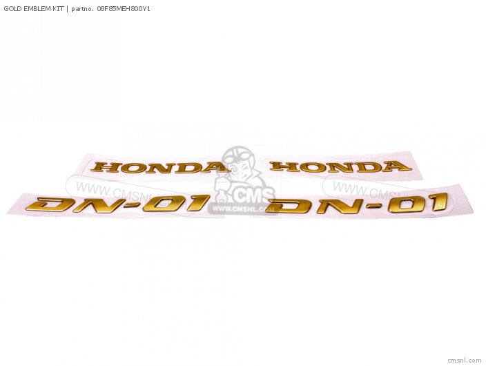 Honda GOLD EMBLEM KIT 08F85MEH800Y1