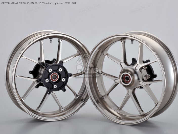 Over Racing GP-TEN TITANIUM COLOR 3.50-15/5.00-15  TMAX 8237110T